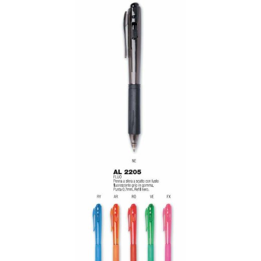 ELIZABETH - PENNA A SFERA TOUCH IN ALLUMINIO