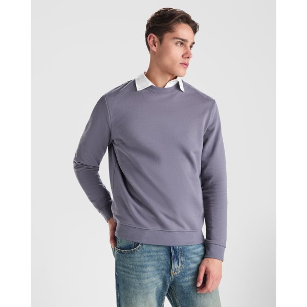 Felpa girocollo TELENO Roly | 100% cot | 320 gr personalizzata con stampa o ricamo