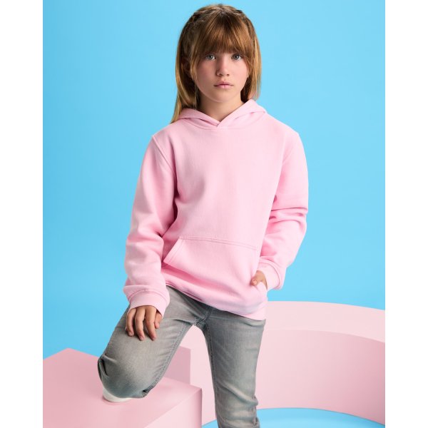 Immagine Felpa Cappuccio URBAN Kids Roly | 50% cot+50% pol | 280 gr personalizzata con stampa o ricamo