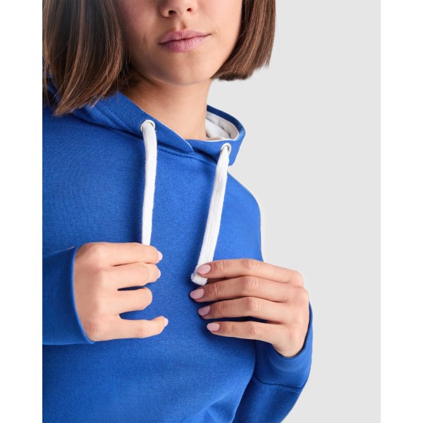 Immagine Felpa Cappuccio URBAN WOMAN Roly | 50% cot+50% pol | 280 gr personalizzata con stampa o ricamo