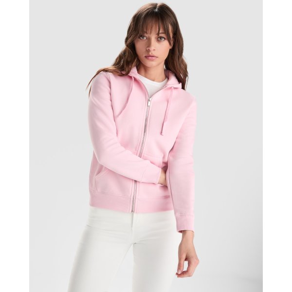 Felpa Cappuccio VELETA Roly | 50% cot+50% pol | 280 gr personalizzata con stampa o ricamo