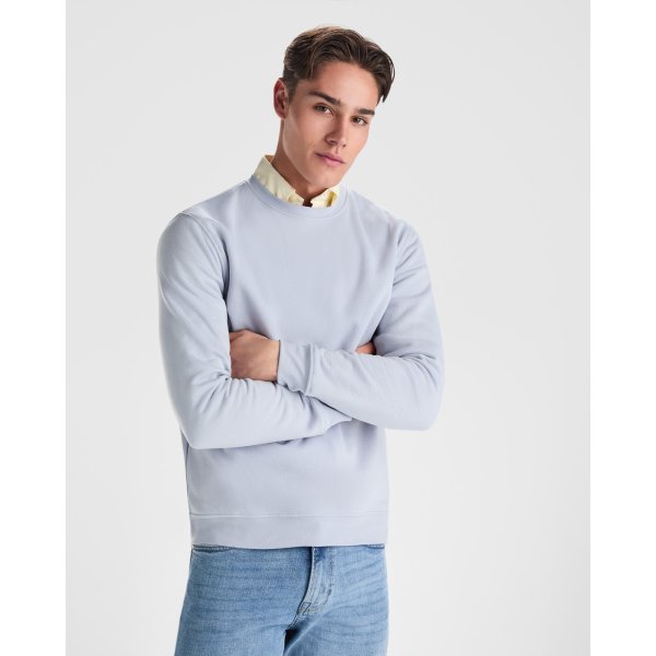 Immagine Felpa Girocollo CLASICA Roly | 50% cot.+50% pol | 280 gr personalizzata con stampa o ricamo 