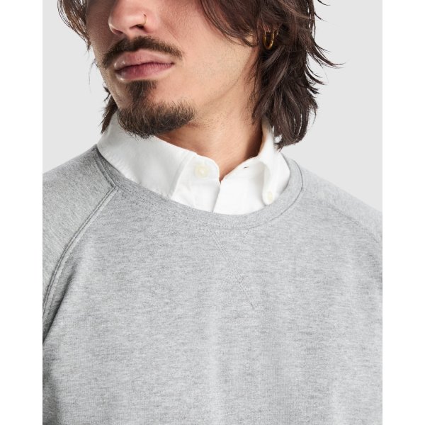 Immagine Felpa girocollo ANNAPURNA Roly | 100% cot.| 260 gr personalizzata con stampa o ricamo 