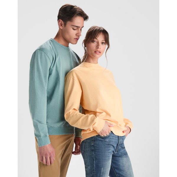 Felpa girocollo JAYA Roly | 100% cot | 250 gr personalizzata con stampa o ricamo