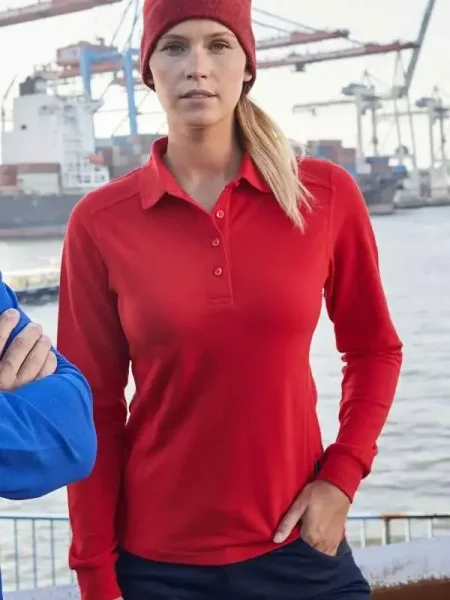 Polo Ladies' Workwear manica lunga