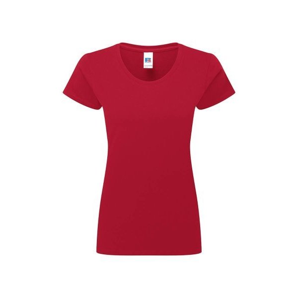 Immagine T-SHIRT DONNA MANICA CORTA CLASSICA | 100% COT | 180 gr personalizzata con stampa o ricamo