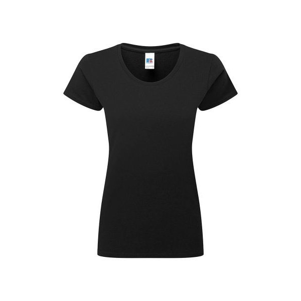 Immagine T-SHIRT DONNA MANICA CORTA CLASSICA | 100% COT | 180 gr personalizzata con stampa o ricamo