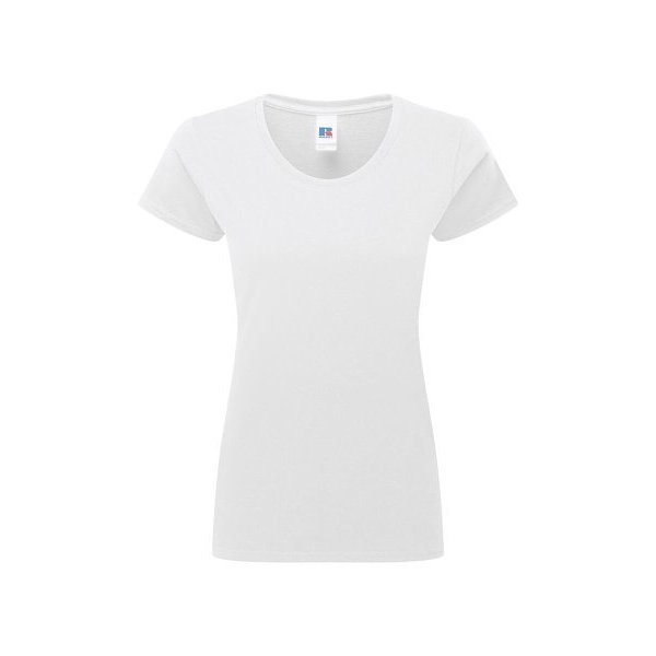Immagine T-SHIRT DONNA MANICA CORTA CLASSICA | 100% COT | 180 gr personalizzata con stampa o ricamo
