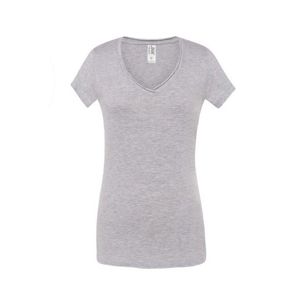 Immagine T-SHIRT DONNA COLLO A V URBAN SICILIA | : 100% COT | 140 gr personalizzata con stampa o ricamo