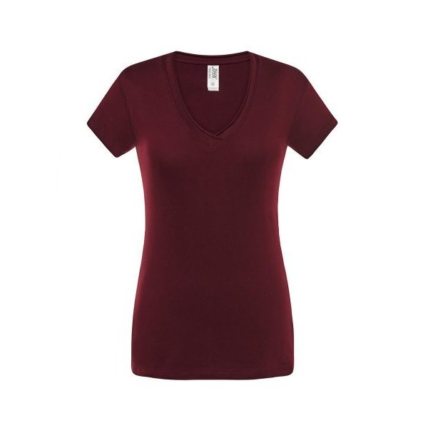 Immagine T-SHIRT DONNA COLLO A V URBAN SICILIA | : 100% COT | 140 gr personalizzata con stampa o ricamo