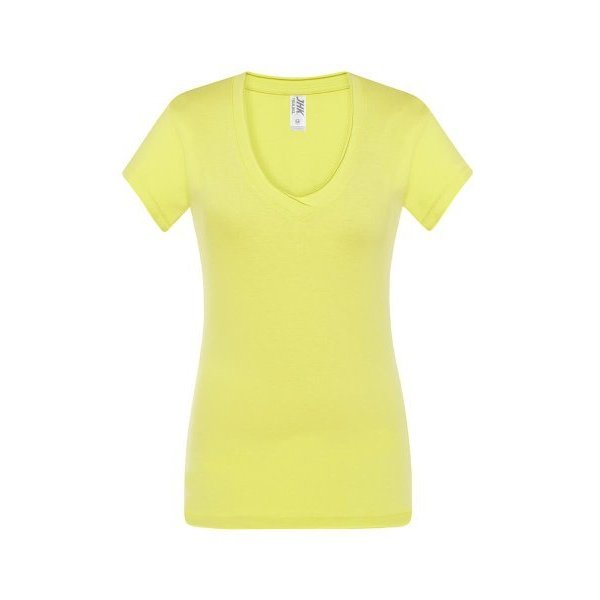 Immagine T-SHIRT DONNA COLLO A V URBAN SICILIA | : 100% COT | 140 gr personalizzata con stampa o ricamo
