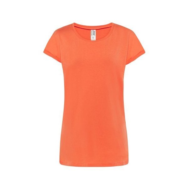 Immagine T-SHIRT DONNA MANICA CORTA URBAN TOBAGO | 100% COT | 140 gr personalizzata con stampa o ricamo
