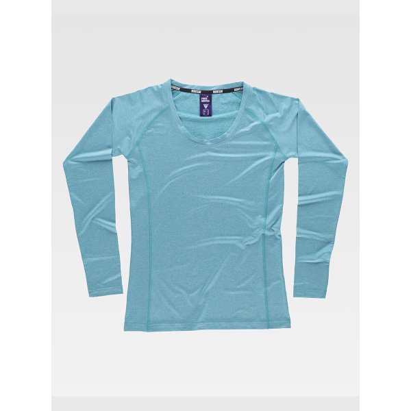 T-SHIRT DONNA MANICA LUNGA TECNICA
