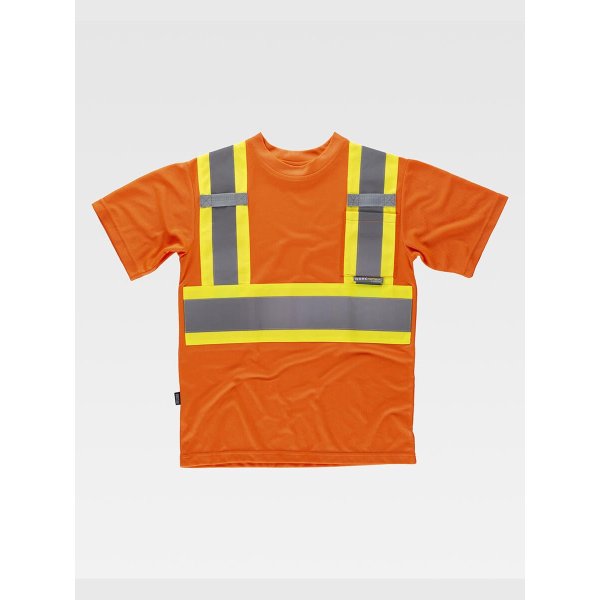 T-SHIRT MANICA CORTA ALTA VISIBILITA CLASSE 2
