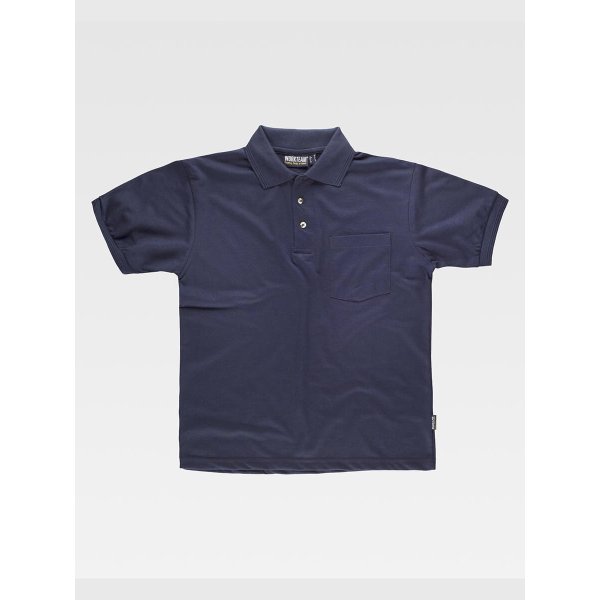 POLO MANICA CORTA CON TASCHINO