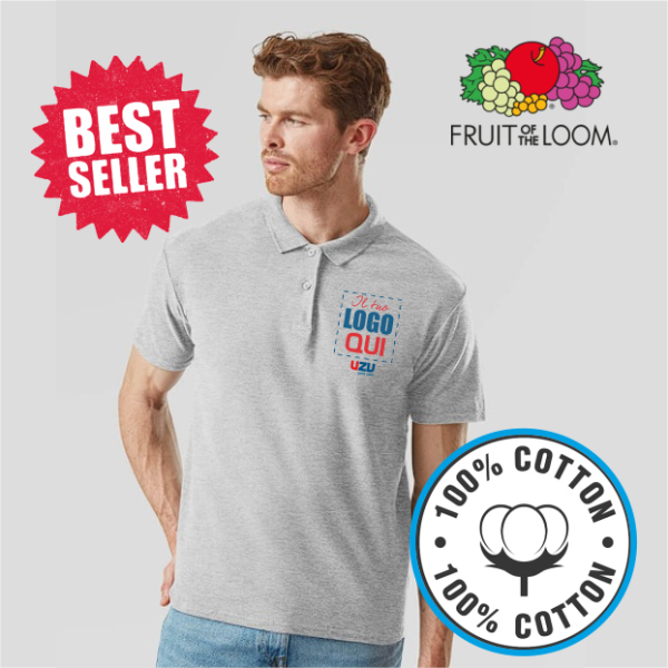 Polo Original Fruit | 100% cotone | 185gr