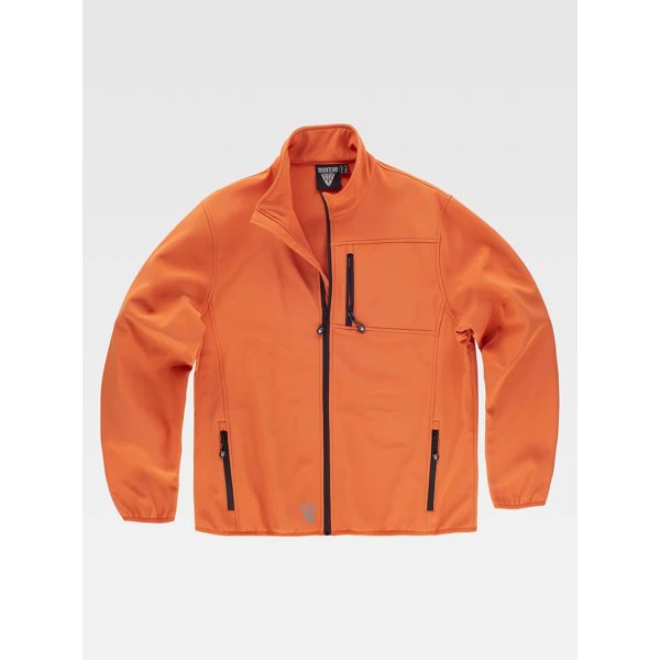 Immagine SOFTSHELL Workteam | 96% POL+ 4% ELA | 280 gr personalizzata con stampa o ricamo