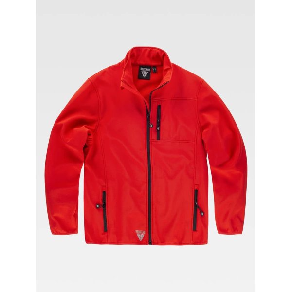 Immagine SOFTSHELL Workteam | 96% POL+ 4% ELA | 280 gr personalizzata con stampa o ricamo