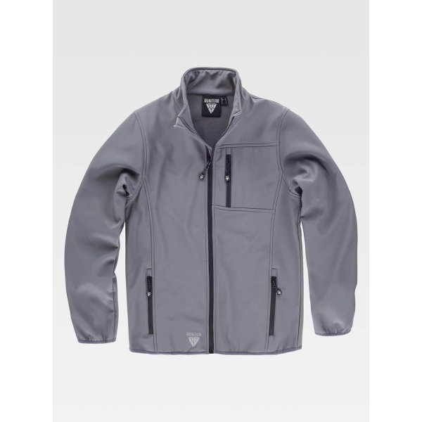 Immagine SOFTSHELL Workteam | 96% POL+ 4% ELA | 280 gr personalizzata con stampa o ricamo