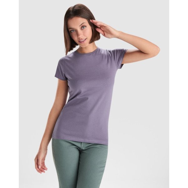 T-shirt BREDA WOMAN Roly | 100% cotone | 175 gr personalizzata con stampa o ricamo