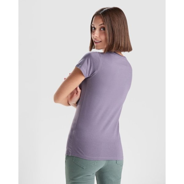 Immagine T-shirt BREDA WOMAN Roly | 100% cotone | 175 gr personalizzata con stampa o ricamo