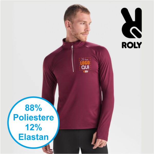 Felpa ESTAMBUL Roly | 88%pol/ 12%elastan | 200 g/m² personalizzata con stampa o ricamo