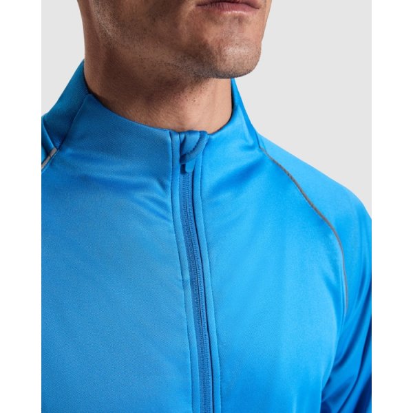 Immagine Felpa sportiva VALIER zip | 100% pol | 210 g/m² personalizzata con stampa o ricamo