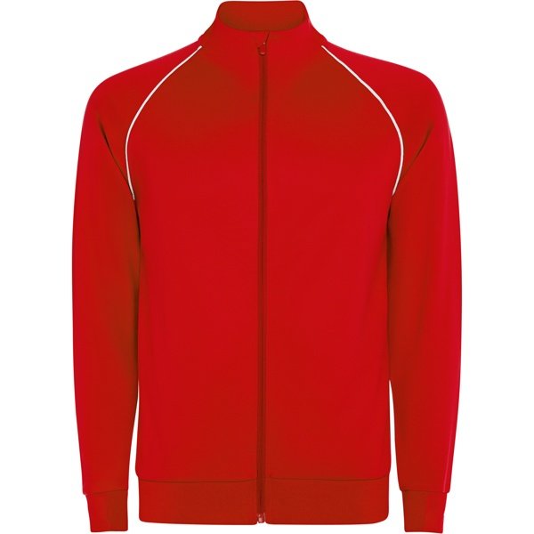 Immagine Felpa sportiva VALIER zip | 100% pol | 210 g/m² personalizzata con stampa o ricamo