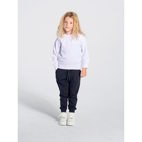 Immagine FELPA BAMBINO GIROCOLLO PREMIUM basic | 60% Cot / 40% Pol | 290 gr/m2 personalizzata con stampa o ricamo