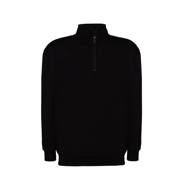 Immagine FELPA UNISEX MEZZA ZIP JT | 60% COT+40% POL | 265 gr/m2 personalizzata con la stampa o ricamo