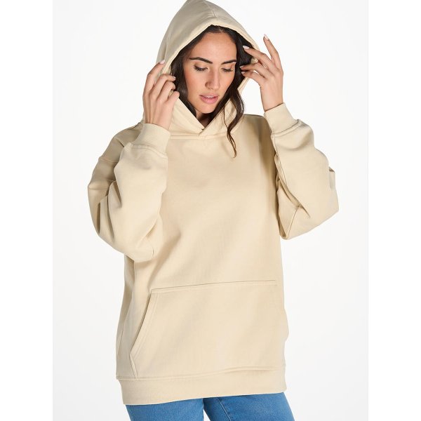 FELPA JHK UNISEX CAPPUCCIO OVERSIZE | 80% Cot/ 20% Pol | 320 gr/m2 personalizzata con stampa o ricamo