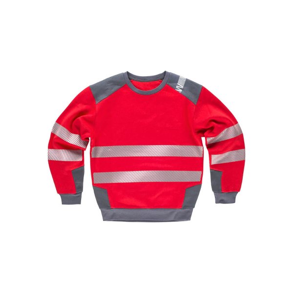 FELPA BICOLORE Workteam | 80%POL + 20%COT | 280 gr/m2 personalizzata con stampa o ricamo