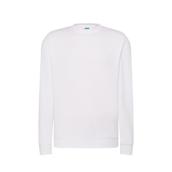 Immagine FELPA UOMO JHK GIROCOLLO LEGGERA FRENCH TERRY | 60% COT+40% POL | 240 gr/m2 personalizzata con stampa o ricamo