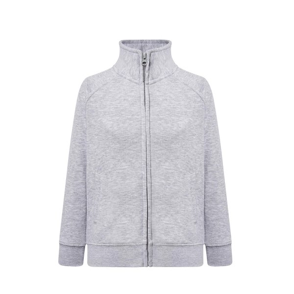 Immagine FELPA BAMBINO JHK ZIP INTERA PREMIUM | 60% COT+ 40% POL | 290 gr/m2 personalizzata con stampa o ricamo