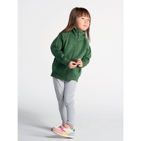FELPA BAMBINO JHK ZIP INTERA PREMIUM | 60% COT+ 40% POL | 290 gr/m2 personalizzata con stampa o ricamo