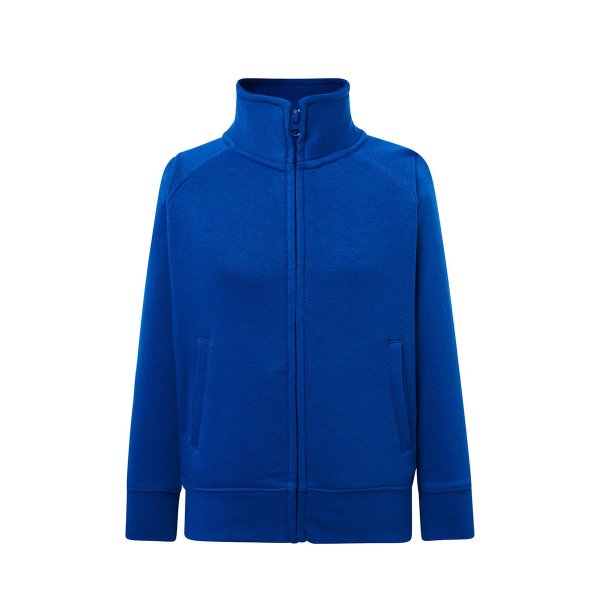 Immagine FELPA BAMBINO JHK ZIP INTERA PREMIUM | 60% COT+ 40% POL | 290 gr/m2 personalizzata con stampa o ricamo