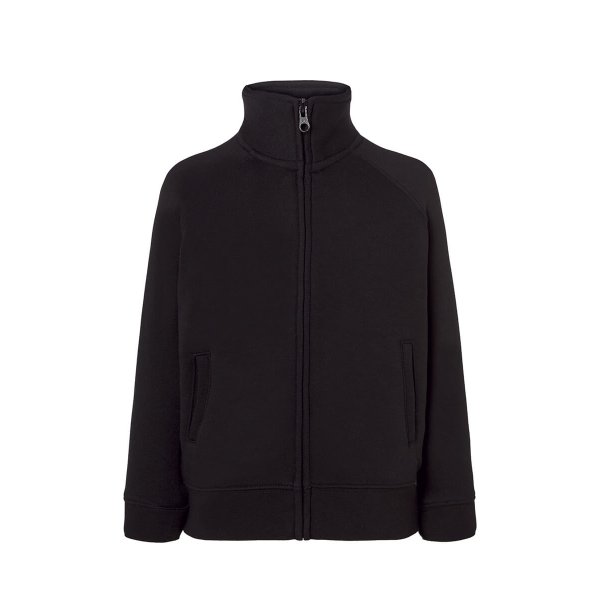 Immagine FELPA BAMBINO JHK ZIP INTERA PREMIUM | 60% COT+ 40% POL | 290 gr/m2 personalizzata con stampa o ricamo