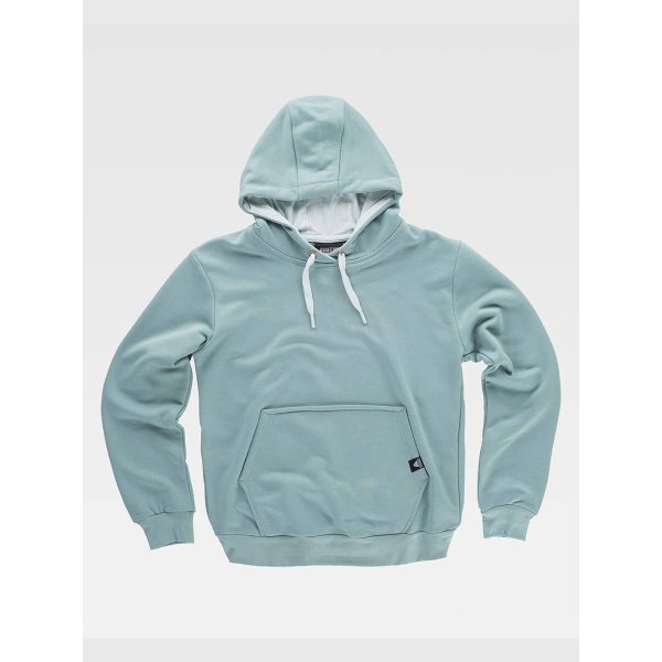 Immagine FELPA Workteam UNISEX CAPPUCCIO CONTRAST | 70%COT+30% POL | 320 gr/m2 personalizzata con stampa o ricamo 
