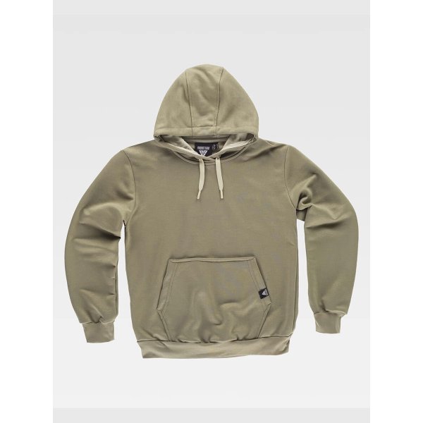 Immagine FELPA Workteam UNISEX CAPPUCCIO CONTRAST | 70%COT+30% POL | 320 gr/m2 personalizzata con stampa o ricamo 