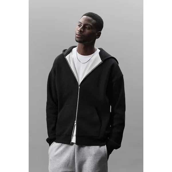 Immagine SOL'S ELIOTT FELPA UNISEX FULL ZIP CON CAPPUCCIO |80% cot+20% pol | 360 gr personalizzata con stampa o ricamo