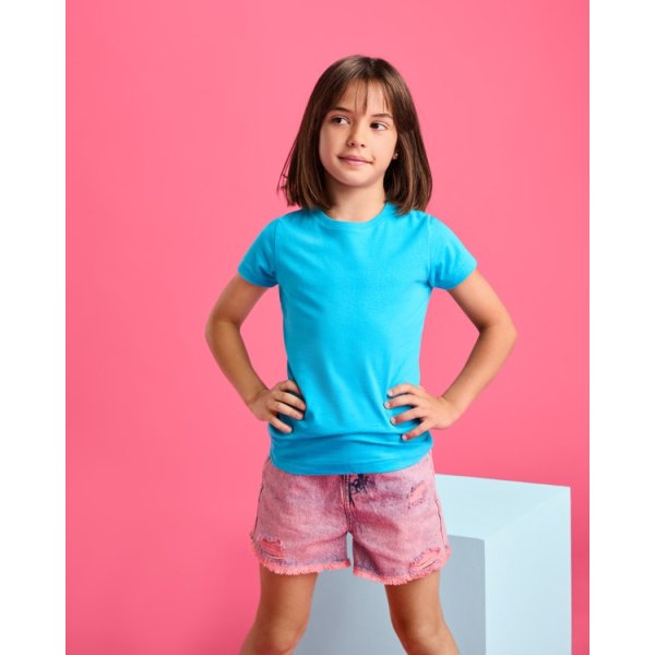 T-shirt aderente JAMAICA Kids Roly |100% cot |155 g/m² personalizzata con stampa o ricamo