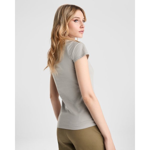 Immagine T-shirt aderente JAMAICA Roly |100% cot |155 g/m² personalizzata con stampa o ricamo