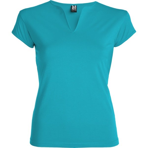 Immagine T-shirt BELICE Roly | 94% cot / 6% ela | 200 g/m² personalizzata con stampa o ricamo