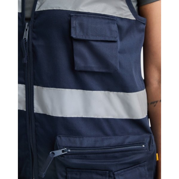 Immagine Gilet multitasche BETA Roly | 65% pol /35% cot | 200 g/m² personalizzato con stampa o ricamo