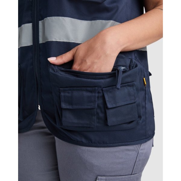 Immagine Gilet multitasche BETA Roly | 65% pol /35% cot | 200 g/m² personalizzato con stampa o ricamo
