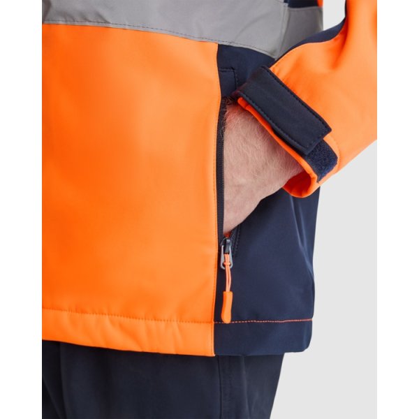Immagine Giacca softshell ANTARES Roly | 100% pol 320 g/m² personalizzato con stampa o ricamo