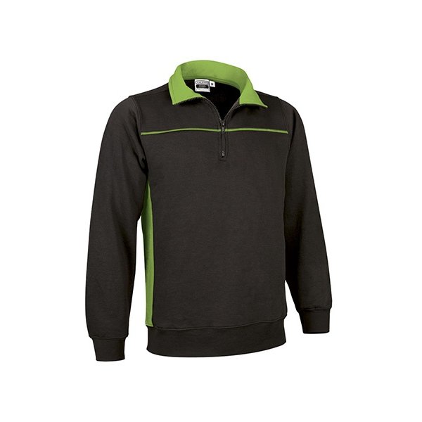 Immagine Felpa mezza zip THUNDER Val | 65% POL+COT | 300 g/m² personalizzata con stampa o ricamo