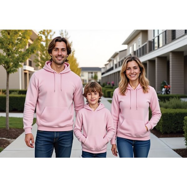 Immagine Felpa cappuccio ARIZONA Kids Val | 100% Pol | 280 g/m2 personalizzata con stampa o ricamo