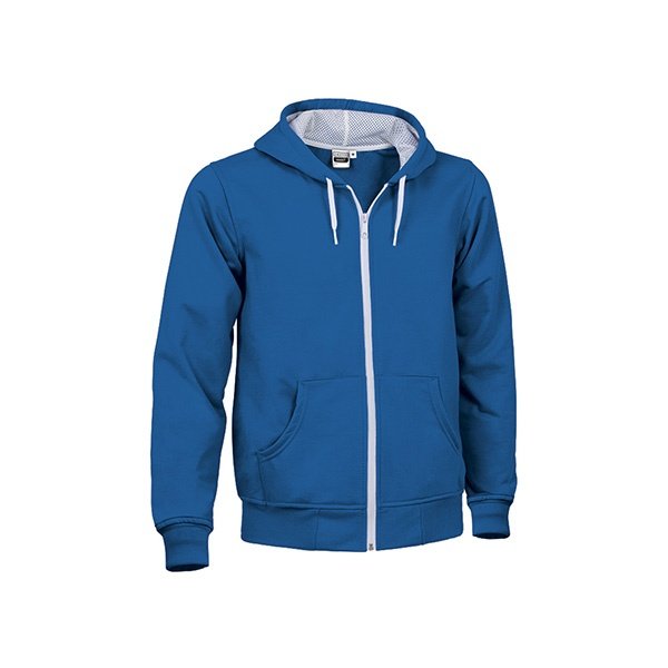 Immagine Felpa cappuccio e zip MAMUT Val | 100%Pol | 280 g/m2 personalizzata con stampa o ricamo