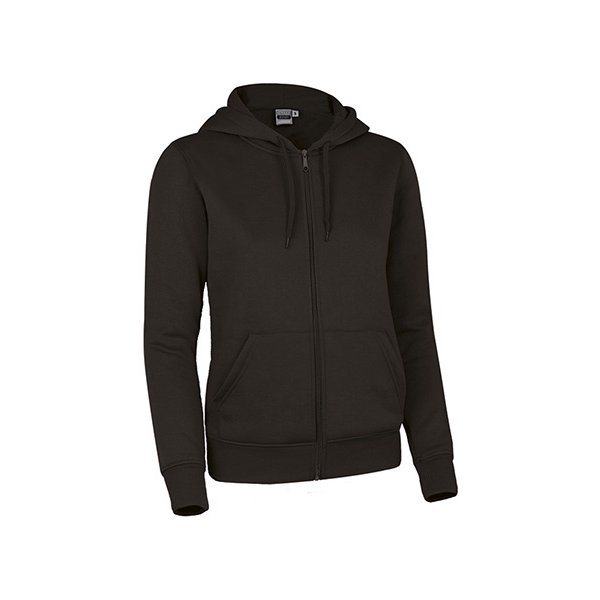 Immagine Felpa donna con cappuccio BONDI Val | 100%Pol | 280 g/m2 personalizzata con stampa o ricamo